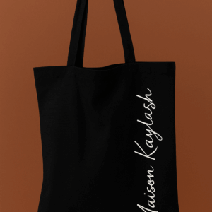 Sac en tissu noir - Maison Kaylash